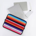 Tribal Serape Blanket Stripe Print Laptop Sleeve