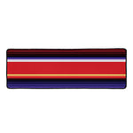 Tribal Serape Blanket Stripe Print Long Kitchen Mat