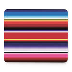 Tribal Serape Blanket Stripe Print Mouse Pad