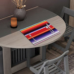Tribal Serape Blanket Stripe Print Placemat