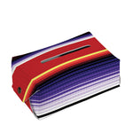Tribal Serape Blanket Stripe Print Rectangle Tissue Box Cover