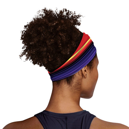Tribal Serape Blanket Stripe Print Sports Headband