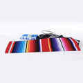 Tribal Serape Blanket Stripe Print Sports Towel