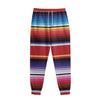 Tribal Serape Blanket Stripe Print Sweatpants