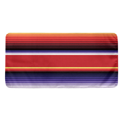 Tribal Serape Blanket Stripe Print Towel