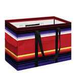 Tribal Serape Blanket Stripe Print Utility Tote Bag