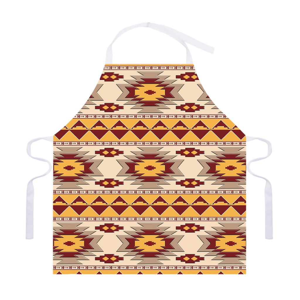 Tribal Southwestern Navajo Pattern Print Adjustable Apron