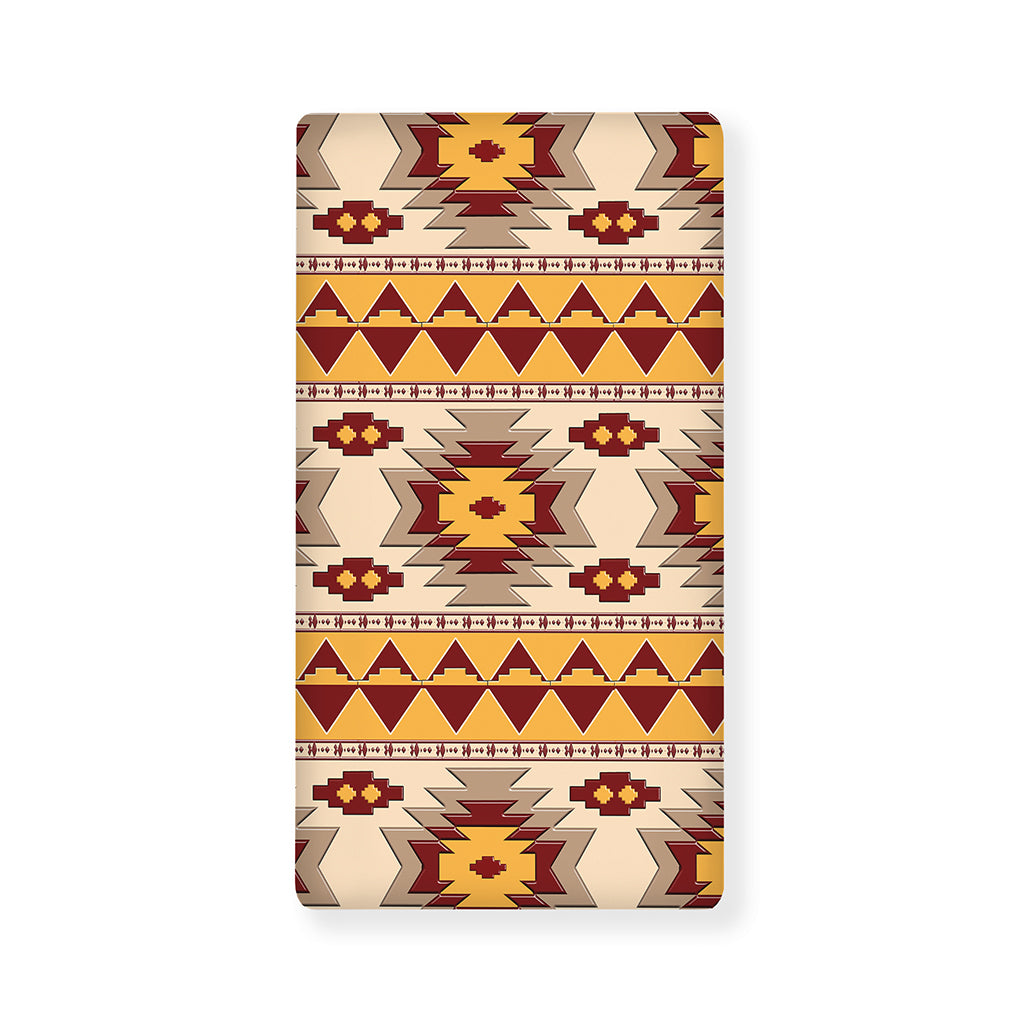 Tribal Southwestern Navajo Pattern Print Baby Crib Sheet