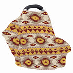 Tribal Southwestern Navajo Pattern Print Baby Seat Cover