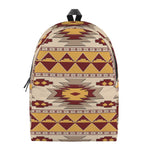 Tribal Southwestern Navajo Pattern Print Backpack