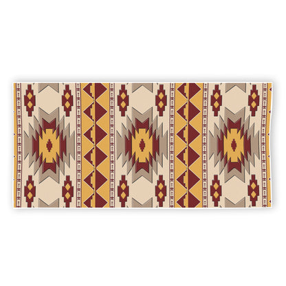 Tribal Southwestern Navajo Pattern Print Beach Towel