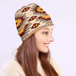 Tribal Southwestern Navajo Pattern Print Beanie