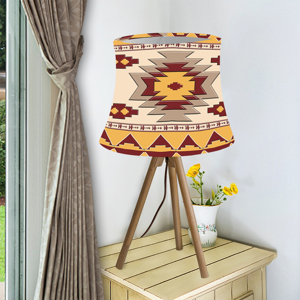 Tribal Southwestern Navajo Pattern Print Bell Lamp Shade