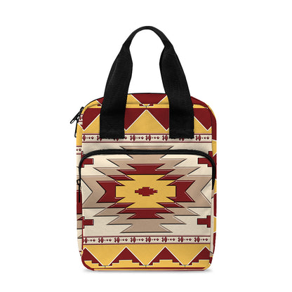 Tribal Southwestern Navajo Pattern Print Bible Tote Bag