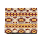Tribal Southwestern Navajo Pattern Print Bifold Wallet
