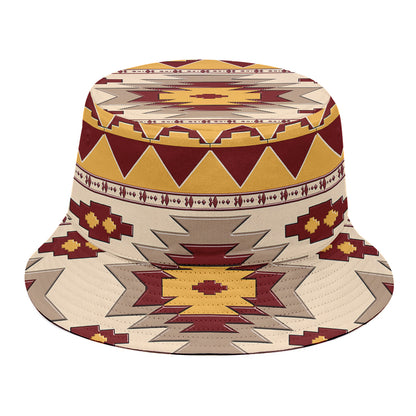 Tribal Southwestern Navajo Pattern Print Bucket Hat