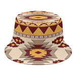 Tribal Southwestern Navajo Pattern Print Bucket Hat