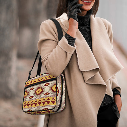 Tribal Southwestern Navajo Pattern Print Double Strap Bible Bag
