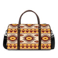 Tribal Southwestern Navajo Pattern Print Duffel Bag