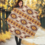 Tribal Southwestern Navajo Pattern Print Foldable Umbrella