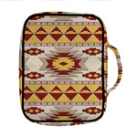 Tribal Southwestern Navajo Pattern Print Front Pocket Bible Bag