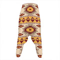 Tribal Southwestern Navajo Pattern Print Hammer Pants