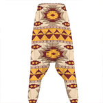 Tribal Southwestern Navajo Pattern Print Hammer Pants