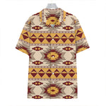 Tribal Southwestern Navajo Pattern Print Hawaiian Shirt