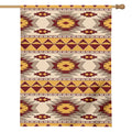 Tribal Southwestern Navajo Pattern Print House Flag