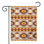 Tribal Southwestern Navajo Pattern Print House Flag