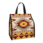Tribal Southwestern Navajo Pattern Print Insulated Lunch Tote