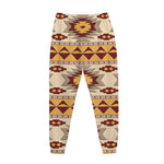Tribal Southwestern Navajo Pattern Print Jogger Pants
