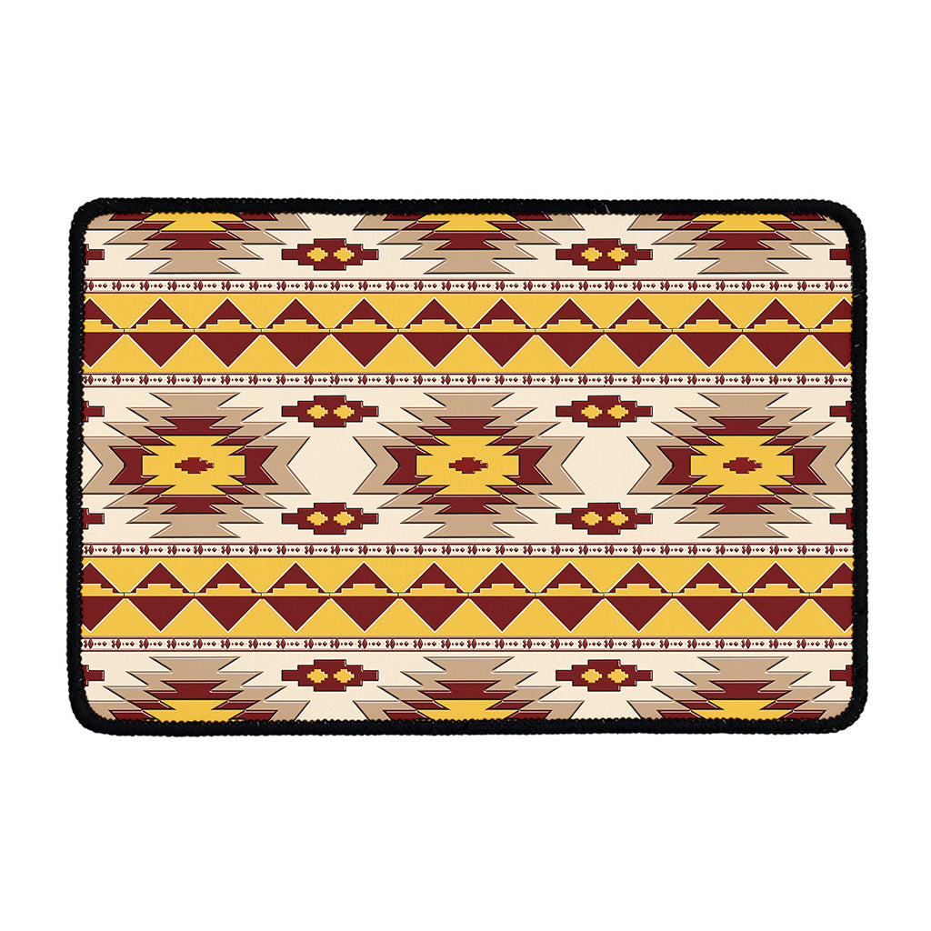 Tribal Southwestern Navajo Pattern Print Kitchen Mat