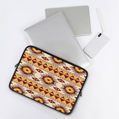 Tribal Southwestern Navajo Pattern Print Laptop Sleeve
