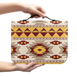 Tribal Southwestern Navajo Pattern Print Leather Bible Cover