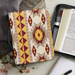 Tribal Southwestern Navajo Pattern Print Leather Bible Cover