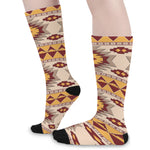 Tribal Southwestern Navajo Pattern Print Long Socks