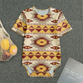 Tribal Southwestern Navajo Pattern Print Men's Bodysuit