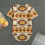 Tribal Southwestern Navajo Pattern Print Men's Bodysuit