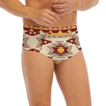 Tribal Southwestern Navajo Pattern Print Men's Briefs