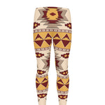 Tribal Southwestern Navajo Pattern Print Men's leggings