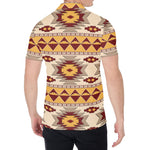 Tribal Southwestern Navajo Pattern Print Men's Shirt