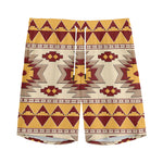Tribal Southwestern Navajo Pattern Print Men's Sports Shorts