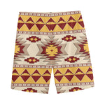 Tribal Southwestern Navajo Pattern Print Men's Sports Shorts