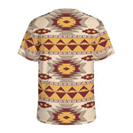 Tribal Southwestern Navajo Pattern Print Men's Sports T-Shirt