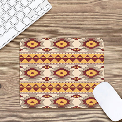 Tribal Southwestern Navajo Pattern Print Mouse Pad