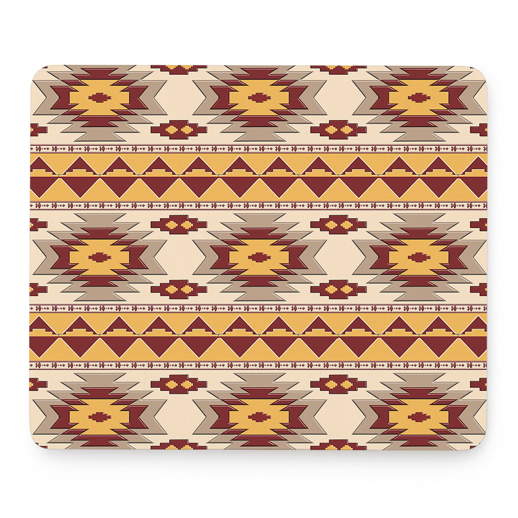 Tribal Southwestern Navajo Pattern Print Mouse Pad