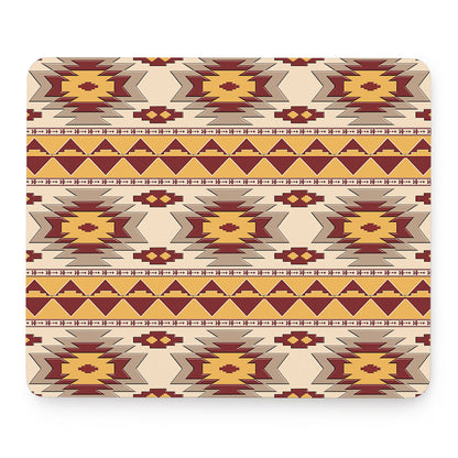Tribal Southwestern Navajo Pattern Print Mouse Pad