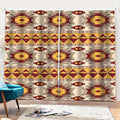 Tribal Southwestern Navajo Pattern Print Pencil Pleat Curtains