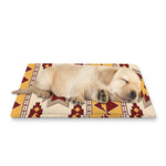 Tribal Southwestern Navajo Pattern Print Pet Cooling Mat Cover